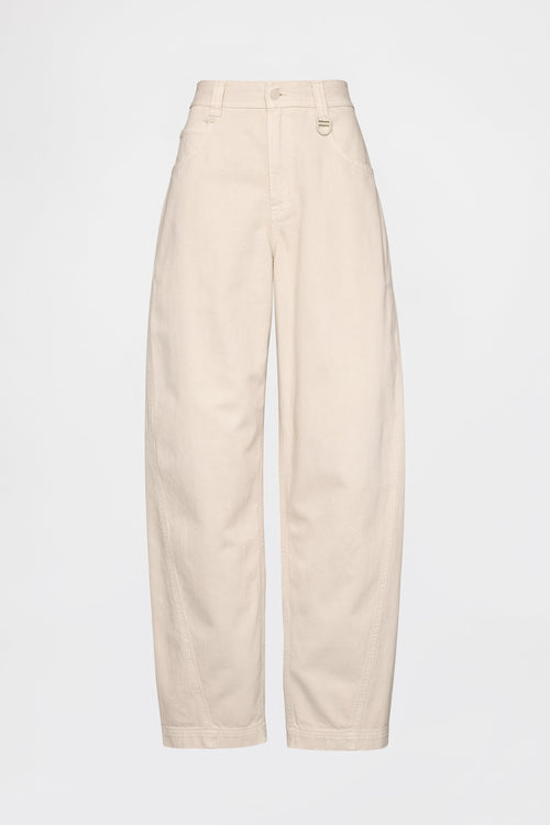 GAP X BEIS Relaxed Barrel Jeans in Light Tundra